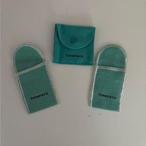 Tiffany & Co. Turquoise Pouch set